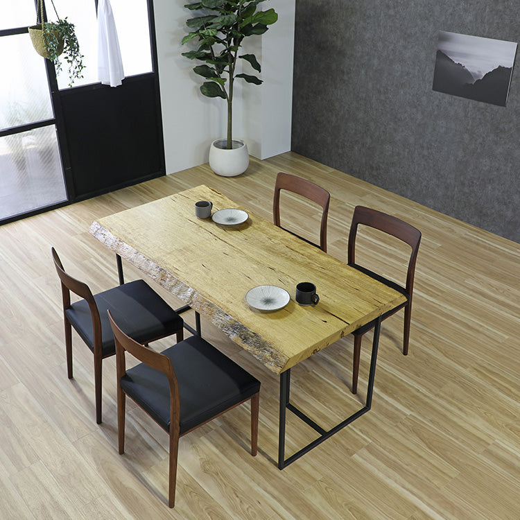 【SOLD OUT】一枚板　リンバ(杢)　663-15-1　(W150cm)　ダイニングテーブル