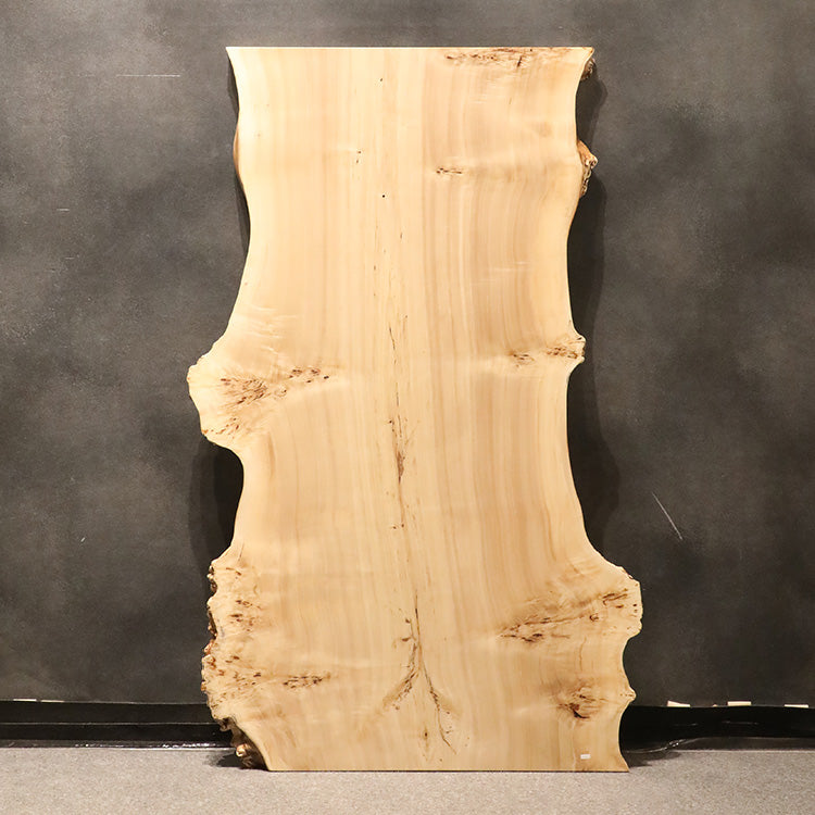 【SOLD OUT】一枚板　ポプラ　122-2/2-7　(W155cm)　ダイニングテーブル