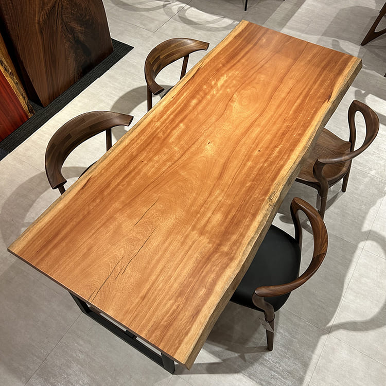 一枚板　ボセ　956-5-1　(W200cm)　ダイニングテーブル