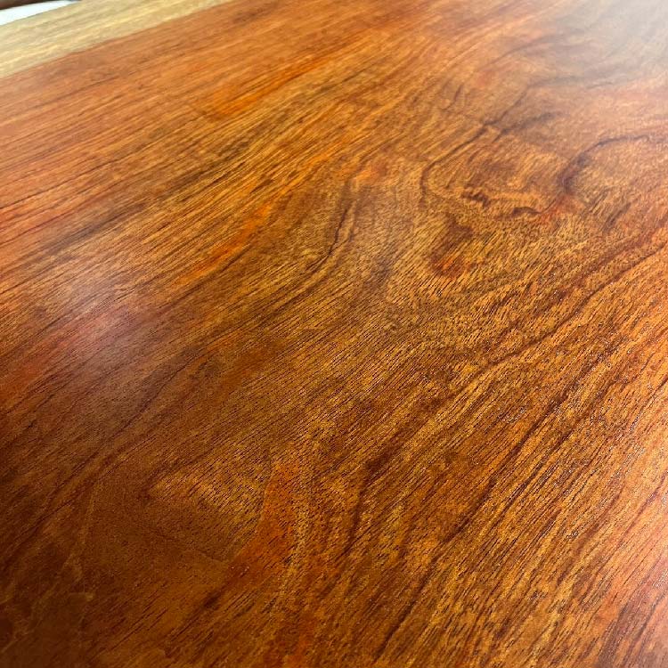 一枚板　ブビンガ　1654-2/2-14-2　(W165cm)　ダイニングテーブル