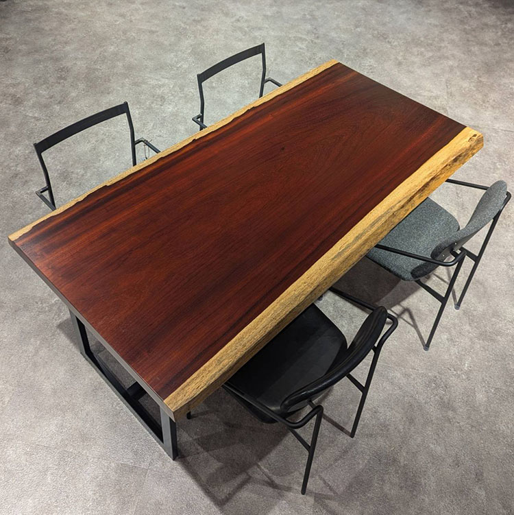 一枚板　パドック　953-1/3-3-1　(W170cm)　ダイニングテーブル