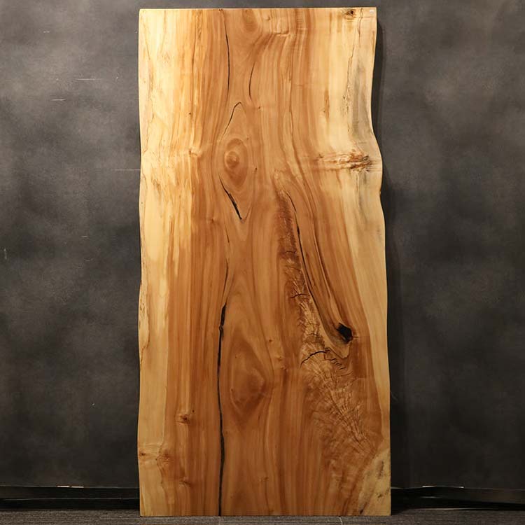 一枚板　トチ / 栃　SYO-2023-05-01　(W218cm)　ダイニングテーブル