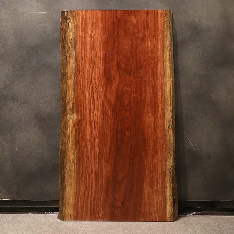 【SOLD OUT】一枚板　ブビンガ　SK-3-7-4　(W150cm)　ダイニングテーブル