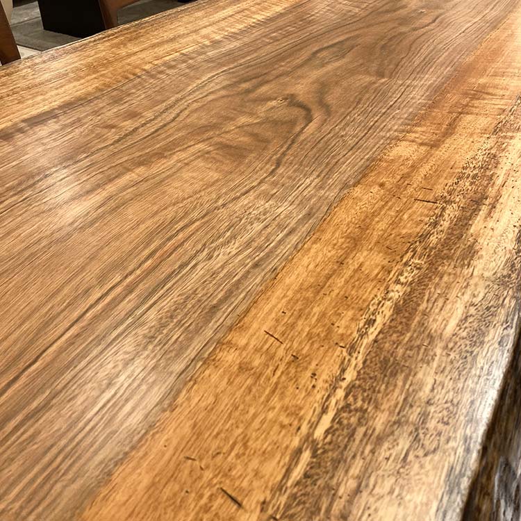 【SOLDOUT】一枚板パプアニューギニアウォールナット(杢)132-2/2-3-1(W160cm