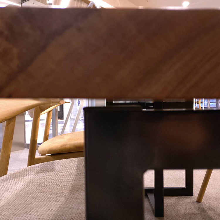 【SOLDOUT】一枚板パプアニューギニアウォールナット(杢)132-2/2-3-1(W160cm