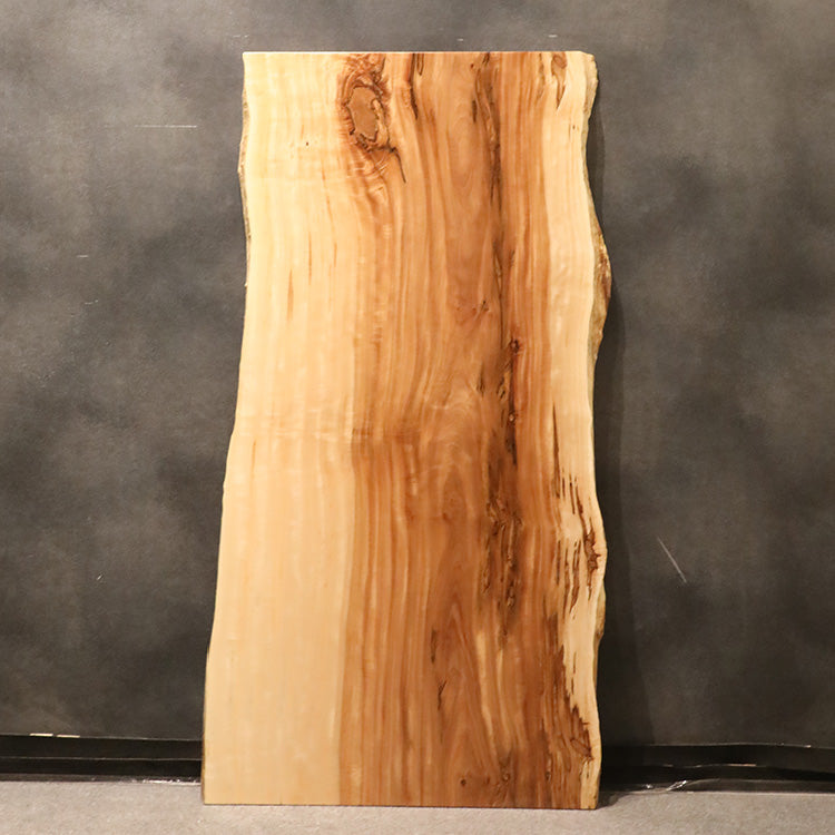 【SOLD OUT】一枚板　トチ(杢)　1031-2/2-8　(W165cm)　ダイニングテーブル