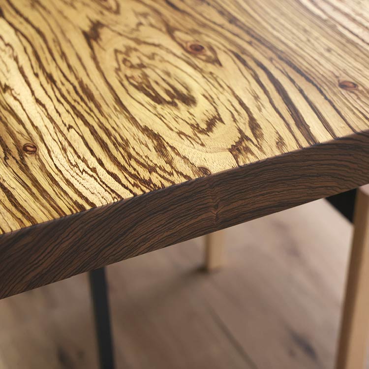 【SOLD OUT】一枚板　ゼブラウッド　726-1/2-13-1　(W150cm)