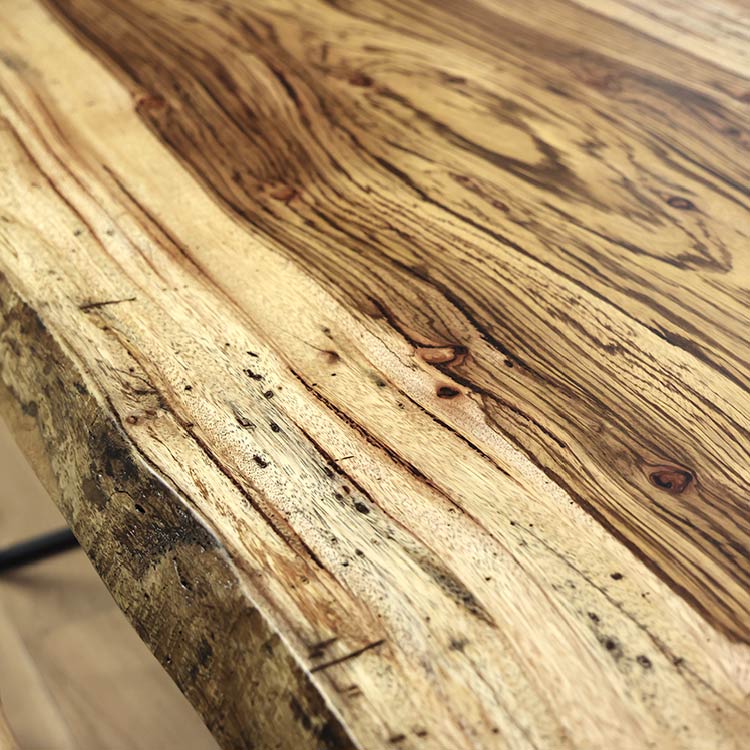 【SOLD OUT】一枚板　ゼブラウッド　726-1/2-13-1　(W150cm)