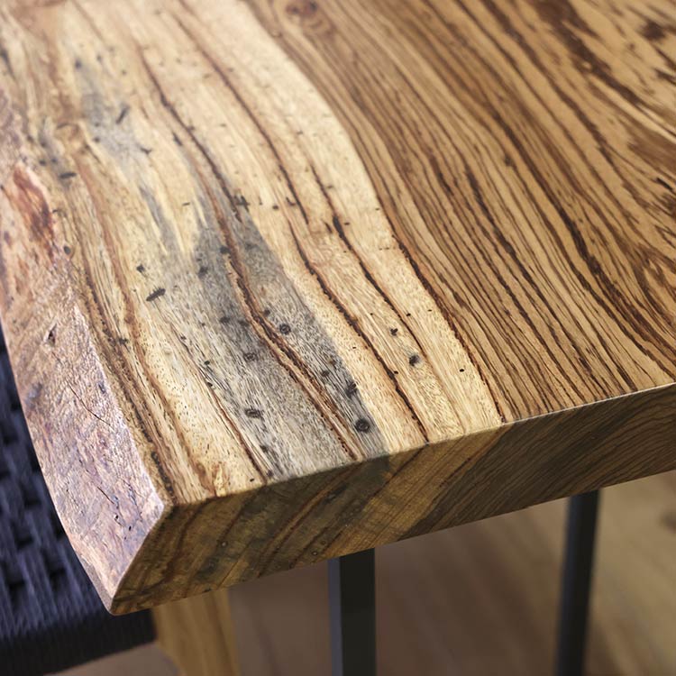 【SOLD OUT】一枚板　ゼブラウッド　726-1/2-13-1　(W150cm)