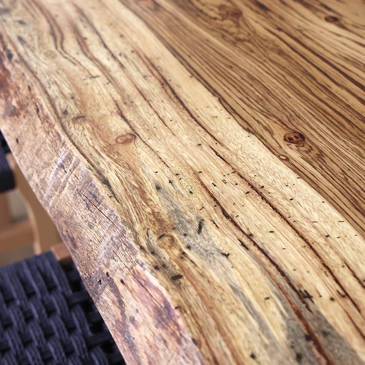 【SOLD OUT】一枚板　ゼブラウッド　726-1/2-13-1　(W150cm)