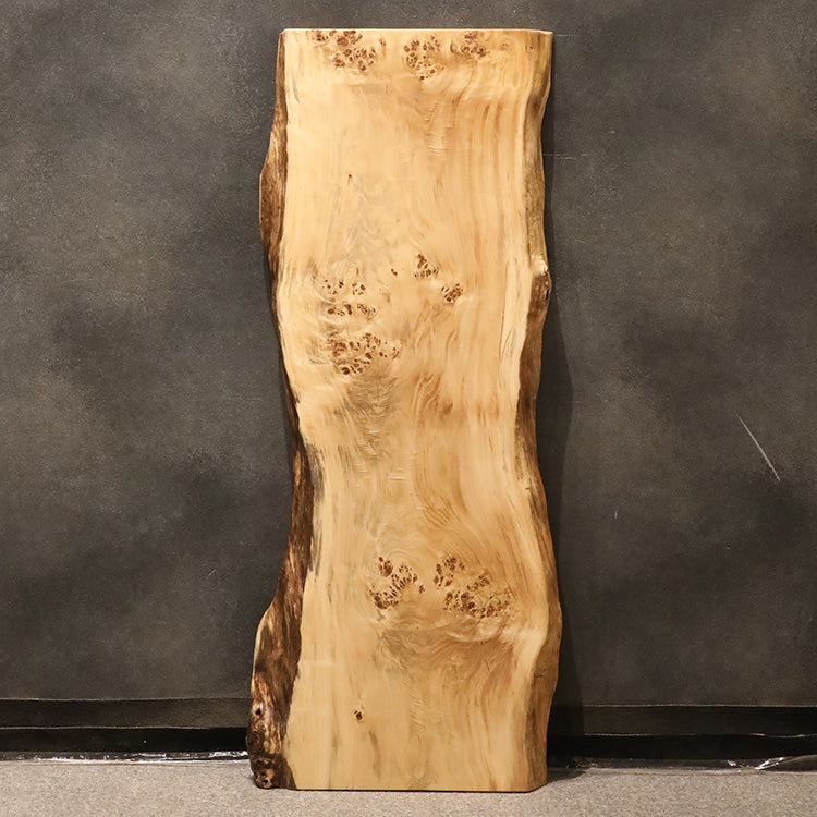 【SOLD OUT】一枚板　ポプラ　CN-P25-3006-6　(W120cm)　ベンチ