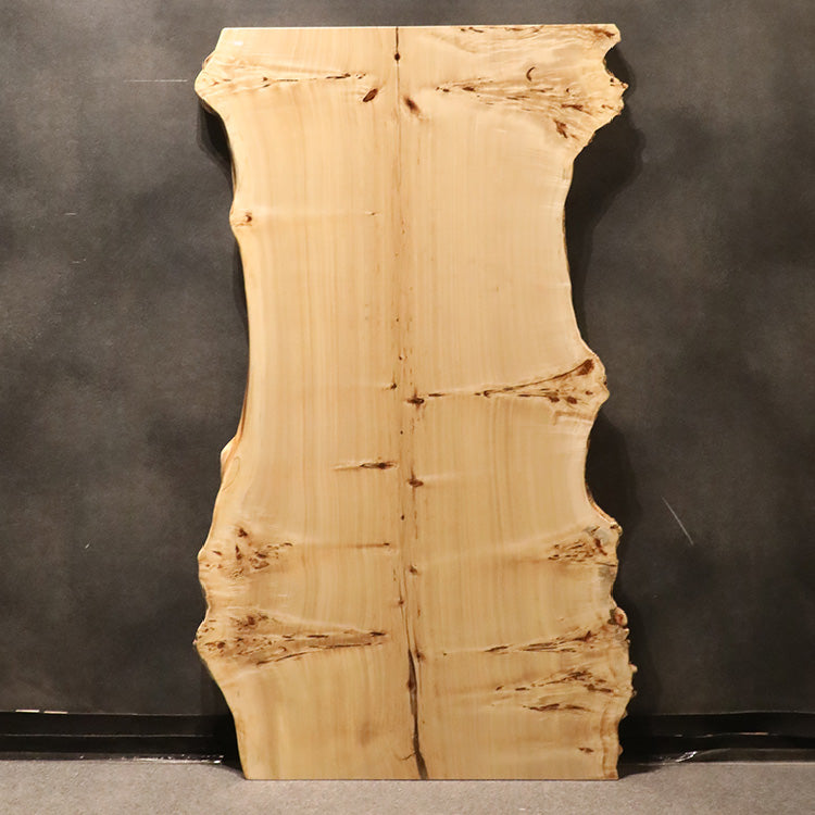 【SOLD OUT】一枚板　ポプラ　121-6-1　(W160cm)　ダイニングテーブル
