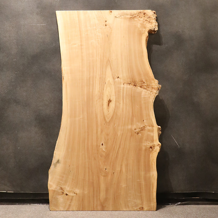 【SOLD OUT】一枚板　ポプラ　122-7　(W160cm)　ダイニングテーブル