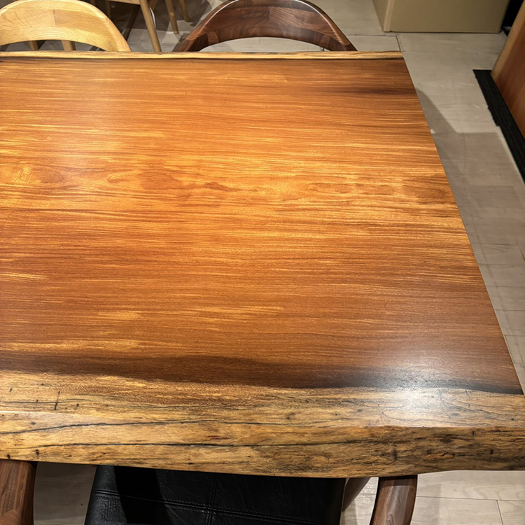 一枚板　アサメラ　701-1/2-13-2　(W210cm)　ダイニングテーブル