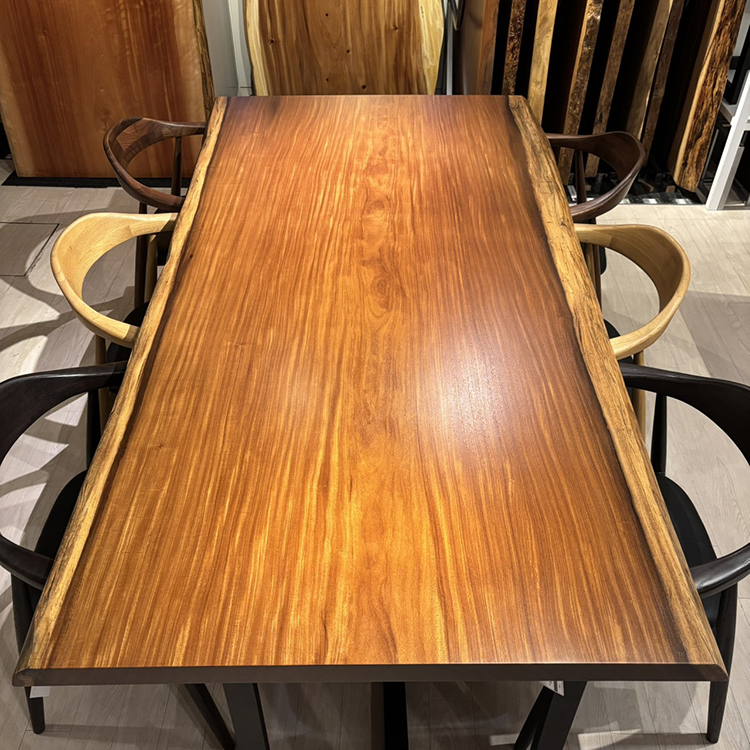 一枚板　アサメラ　701-1/2-13-2　(W210cm)　ダイニングテーブル