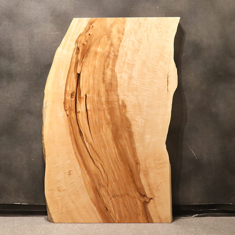 【SOLD OUT】一枚板　トチ(杢)　1051-2　(W160cm)　ダイニングテーブル