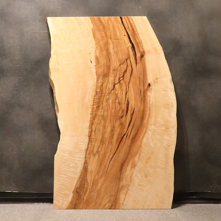 【SOLD OUT】一枚板　トチ(杢)　1051-2　(W160cm)　ダイニングテーブル