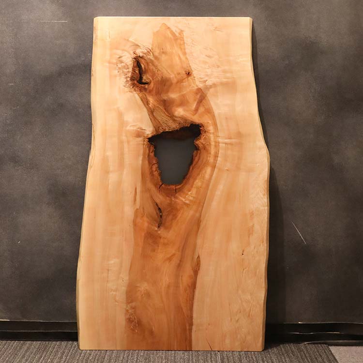 【SOLD OUT】一枚板　トチ　557-2/2-4　(W150cm)　ダイニングテーブル