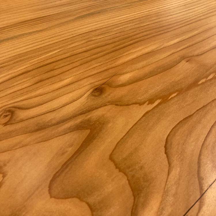 【SOLD OUT】一枚板　カツラ　937-2　(W150cm)　ダイニングテーブル