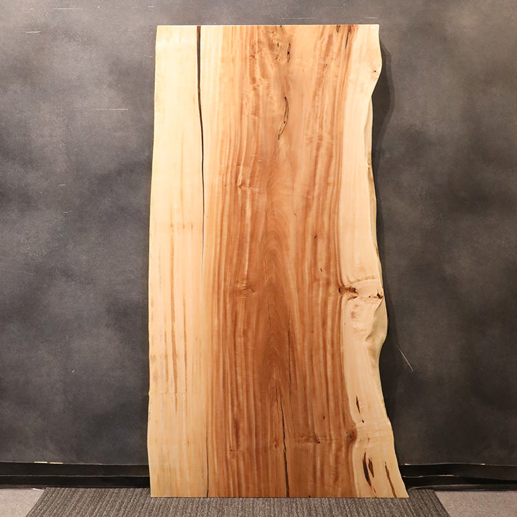 【SOLD OUT】一枚板　トチ　1031-1/2-5　(W180cm)　ダイニングテーブル