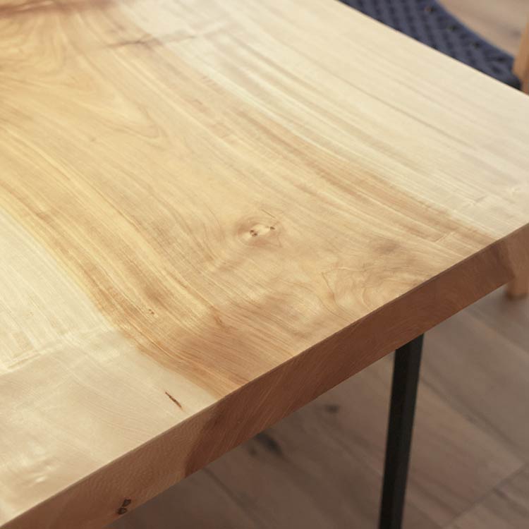 一枚板　トチ　236-4　(W160cm)　ダイニングテーブル