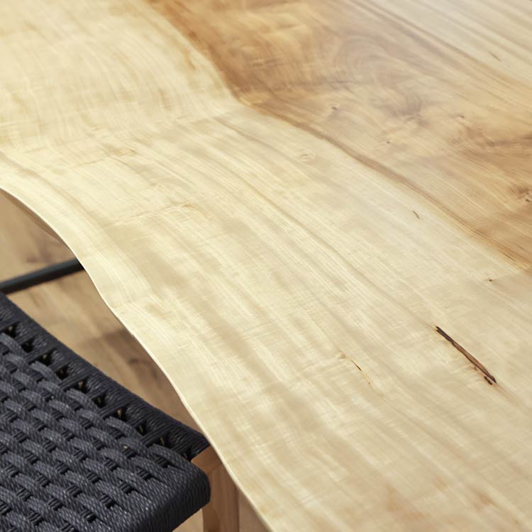 一枚板　トチ　236-4　(W160cm)　ダイニングテーブル