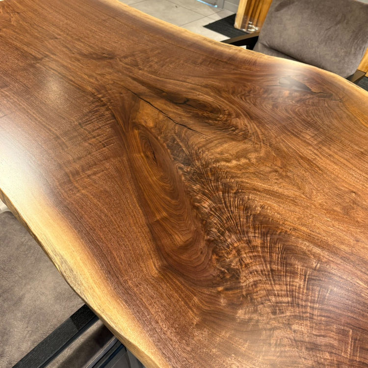 一枚板　ウォールナット　5091-9　(W300cm)