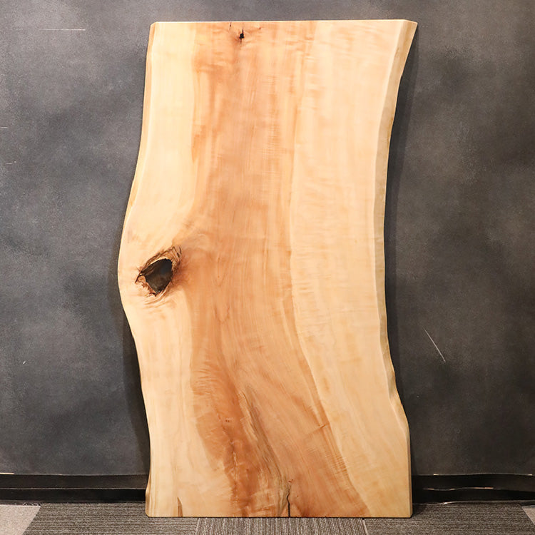 【SOLD OUT】一枚板　トチ(杢)　1059-2/2-7　(W150cm)　ダイニングテーブル