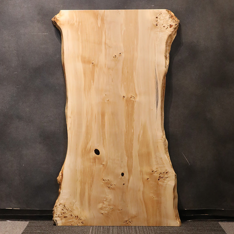 【SOLD OUT】一枚板　ポプラ　202-4　(W165cm)　ダイニングテーブル