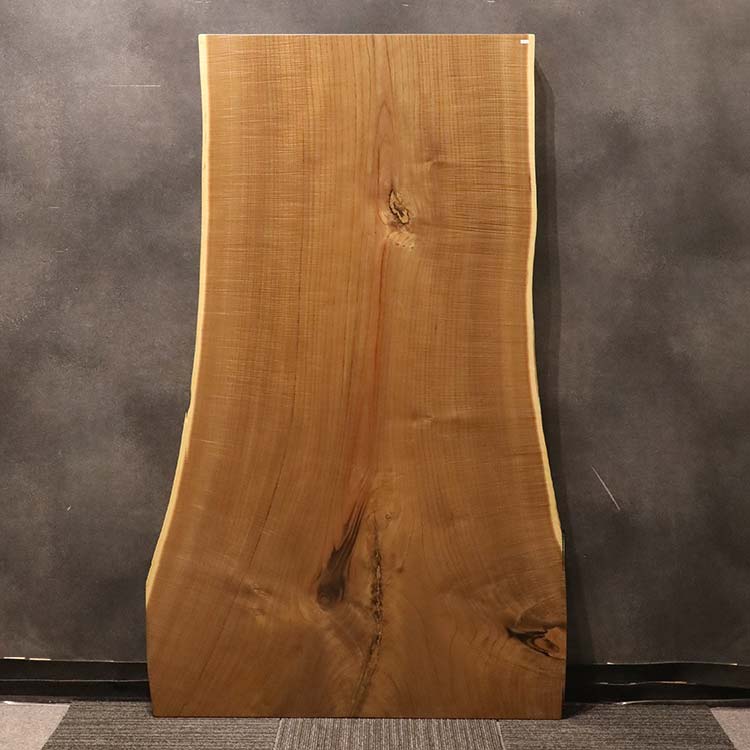 一枚板　キハダ(杢)　F177-2　(W160cm)　ダイニングテーブル