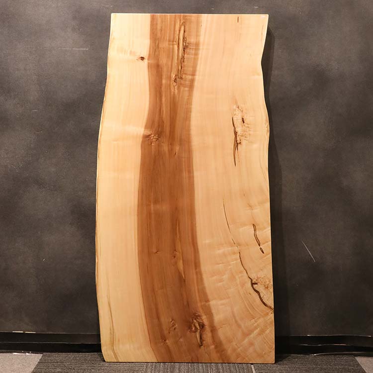 【SOLD OUT】一枚板　トチ　B1034-10　(W165cm)　ダイニングテーブル