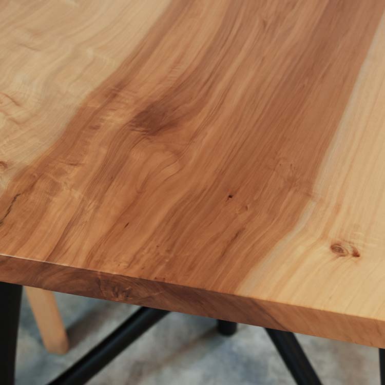 【SOLD OUT】一枚板　トチ　B1034-10　(W165cm)　ダイニングテーブル