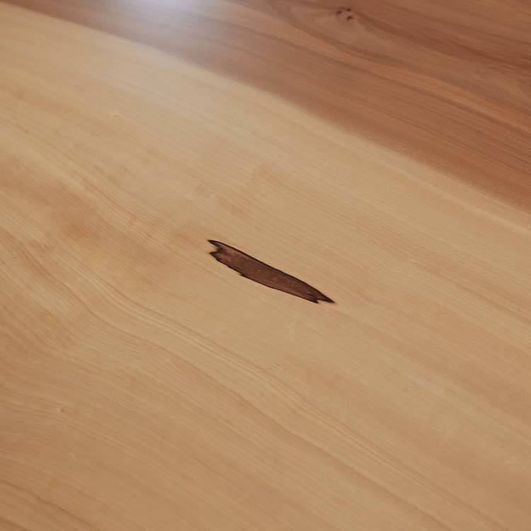 【SOLD OUT】一枚板　トチ　B1034-10　(W165cm)　ダイニングテーブル