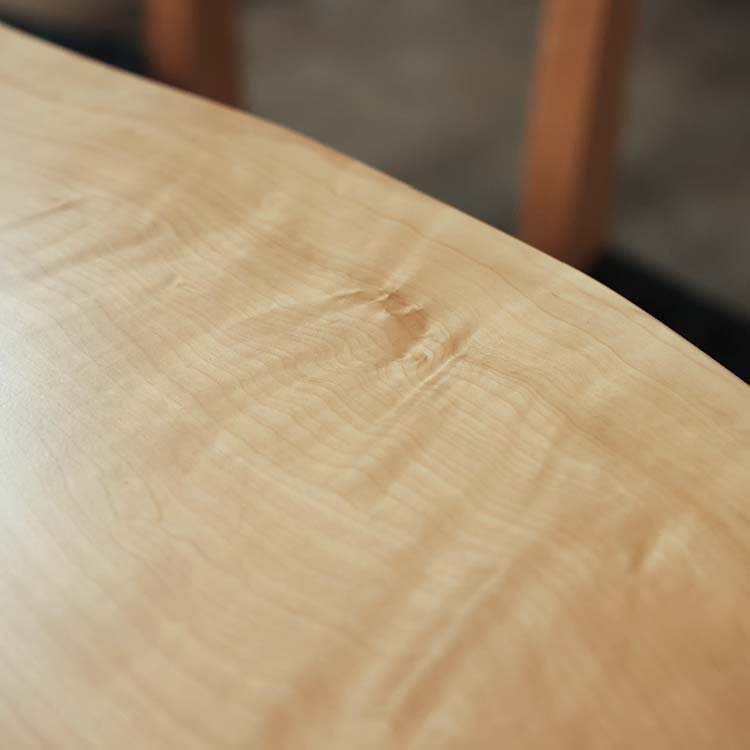 【SOLD OUT】一枚板　トチ　B1034-10　(W165cm)　ダイニングテーブル