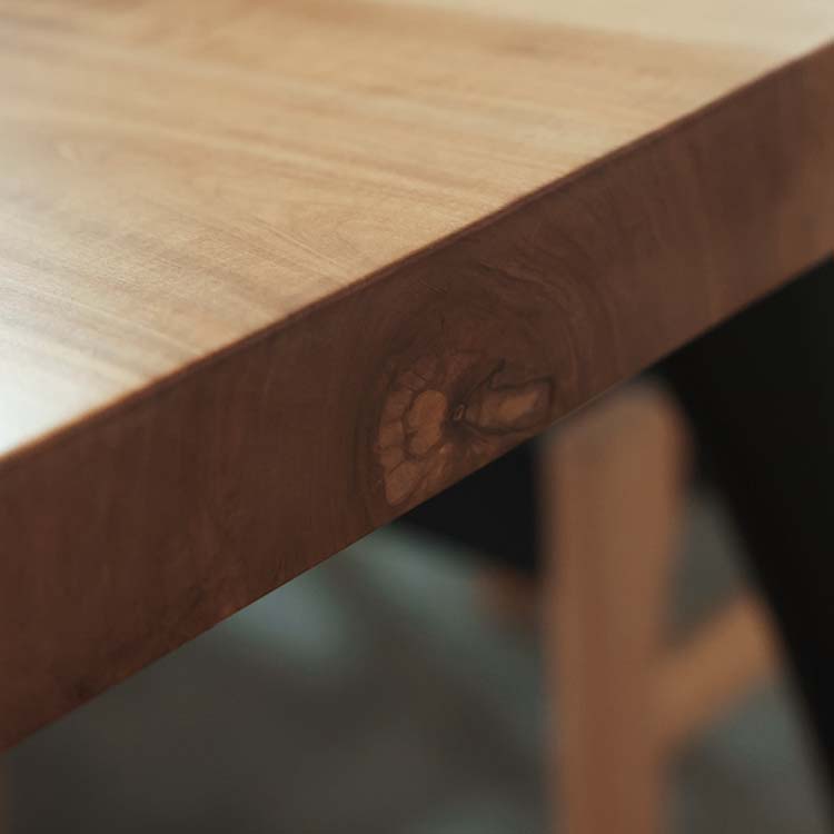 【SOLD OUT】一枚板　トチ　B1034-10　(W165cm)　ダイニングテーブル