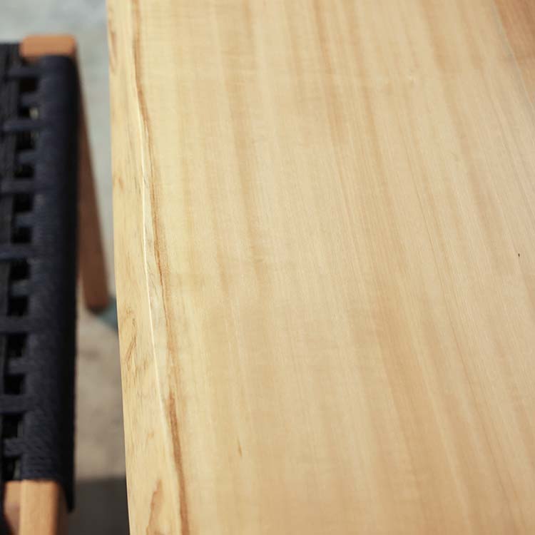 【SOLD OUT】一枚板　トチ　B1034-10　(W165cm)　ダイニングテーブル