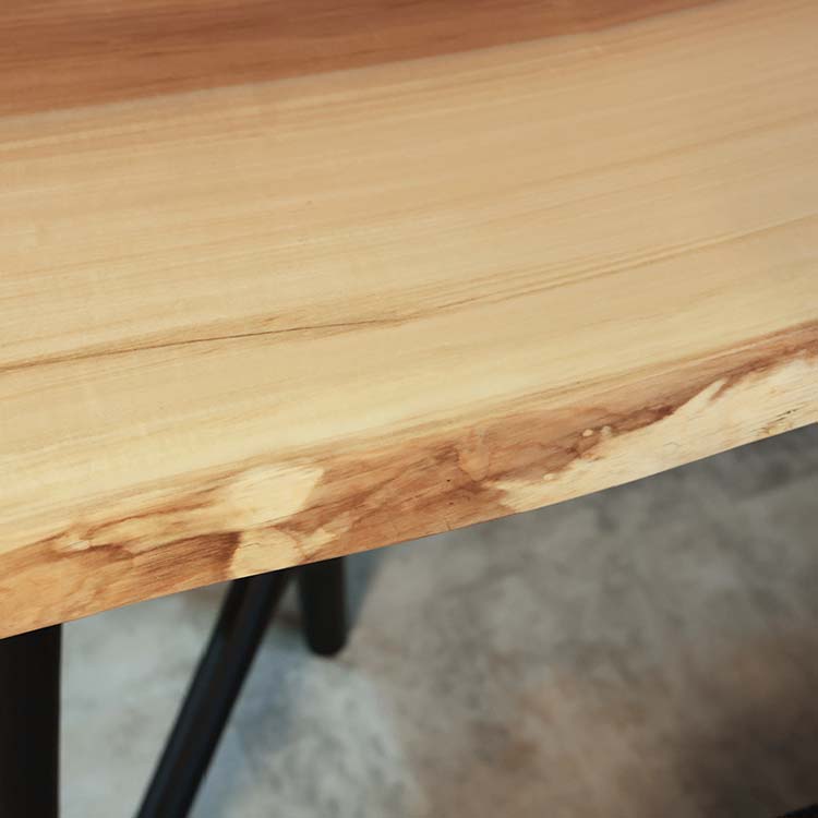 【SOLD OUT】一枚板　トチ　B1034-10　(W165cm)　ダイニングテーブル