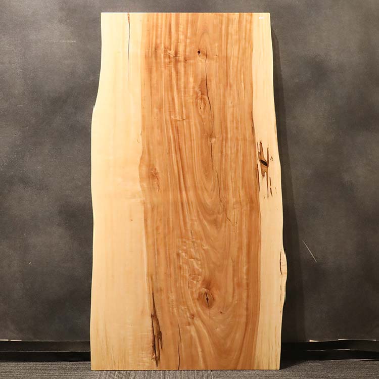 【SOLD OUT】一枚板　トチ　1032-4-2　(W155cm)　ダイニングテーブル