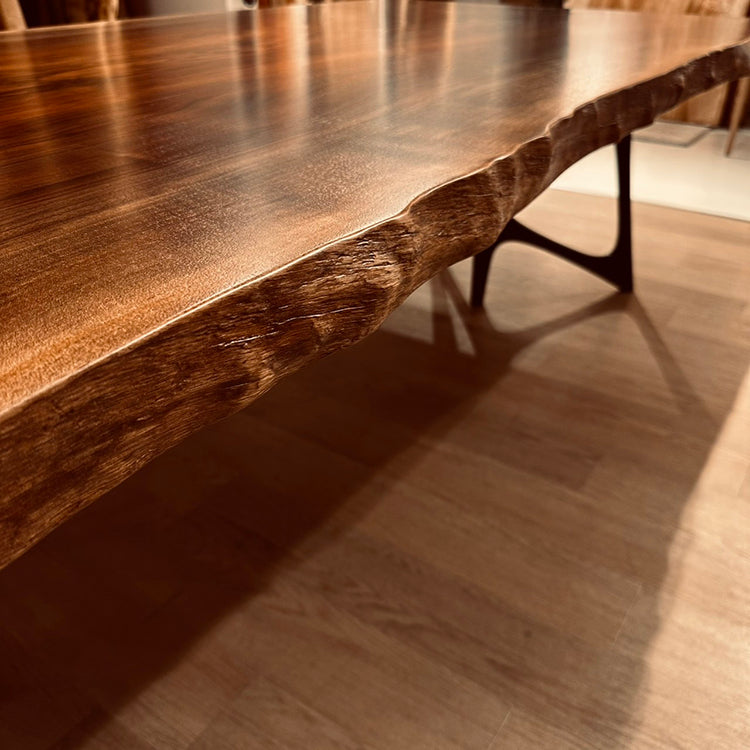 【SOLD OUT】一枚板　ウォールナット　341-3　(W220cm)　ダイニングテーブル