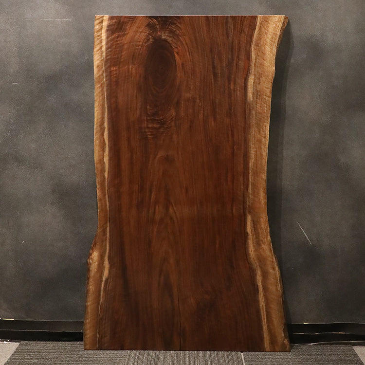 【SOLD OUT】一枚板　ウォールナット(杢)　143-9　(W150cm)　ダイニングテーブル