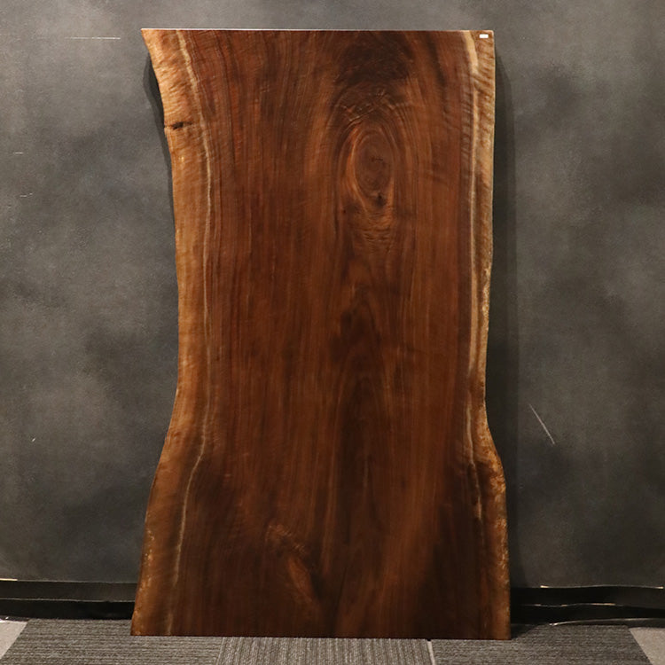 【SOLD OUT】一枚板　ウォールナット(杢)　143-9　(W150cm)　ダイニングテーブル
