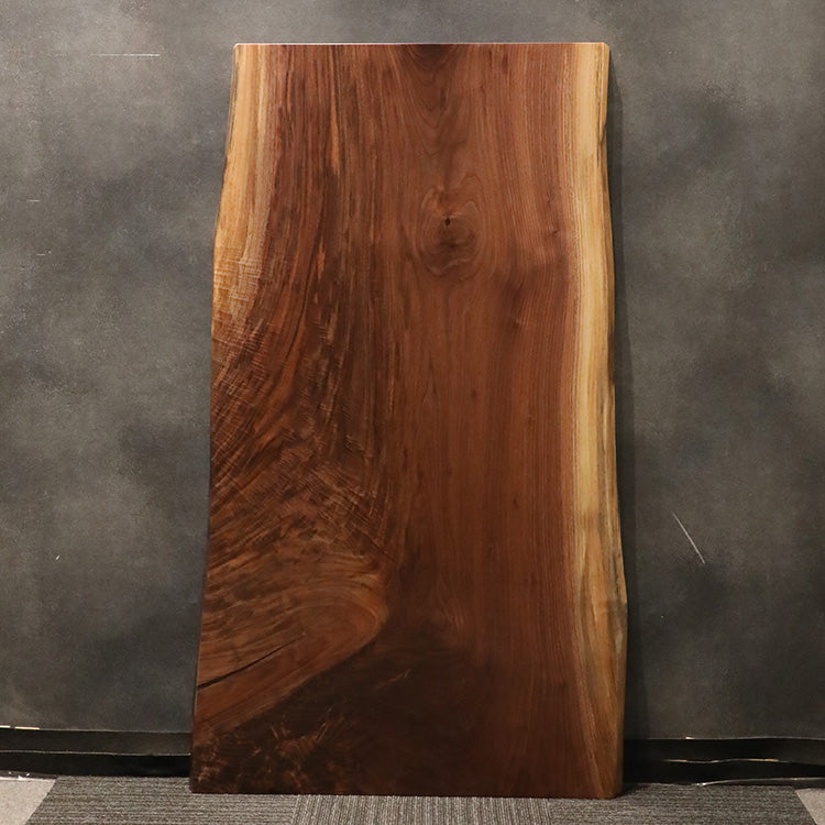 【SOLD OUT】一枚板　ウォールナット(杢)　131-4　(W150cm)　ダイニングテーブル