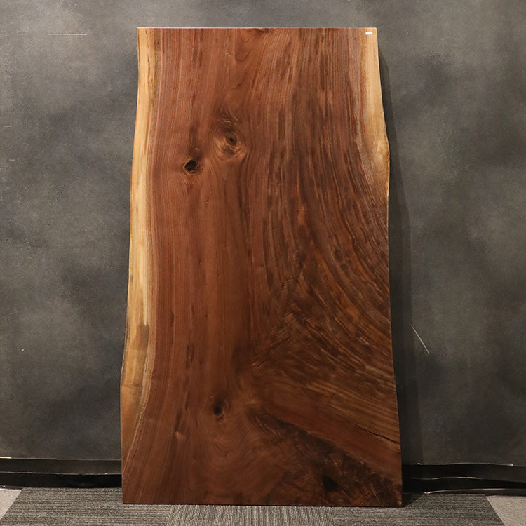 【SOLD OUT】一枚板　ウォールナット(杢)　131-4　(W150cm)　ダイニングテーブル