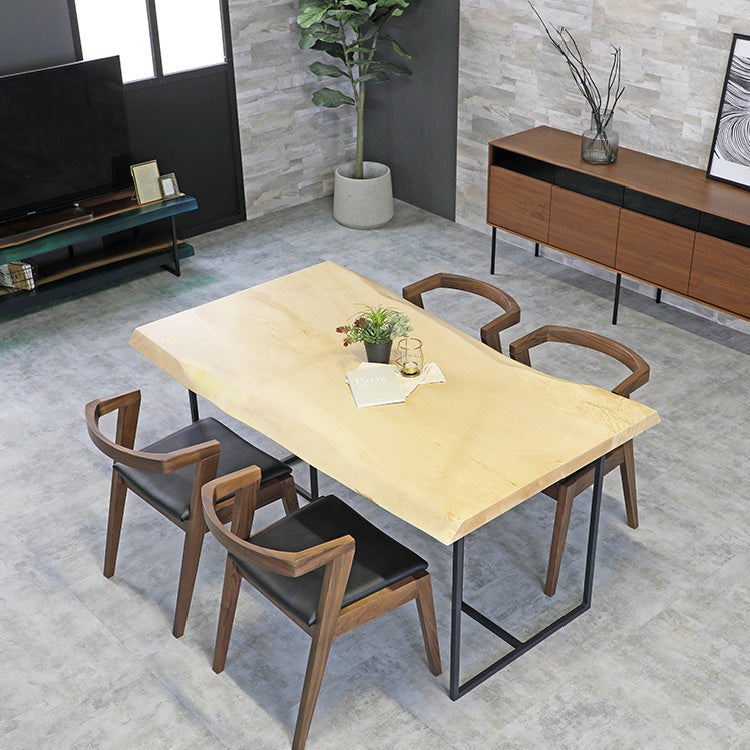 【SOLD OUT】一枚板　トチ　1039-8　(W150cm)　ダイニングテーブル