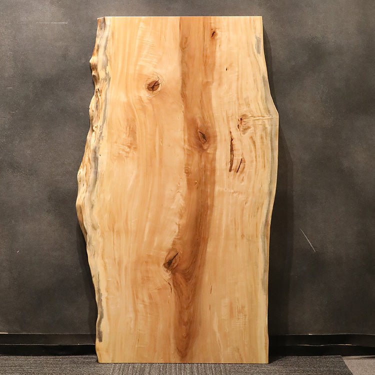【SOLD OUT】一枚板　トチ　1022-3/3-7-1　(W150cm)　ダイニングテーブル