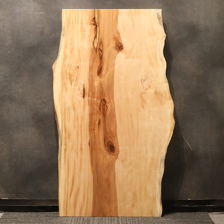【SOLD OUT】一枚板　トチ　1022-3/3-7-1　(W150cm)　ダイニングテーブル