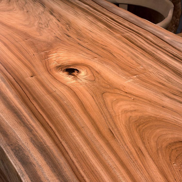 一枚板　クス / 楠(杢)　6102-5　(W250cm)