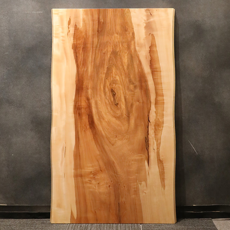 【SOLD OUT】一枚板　トチ(杢)　1021-8　(W150cm)　ダイニングテーブル