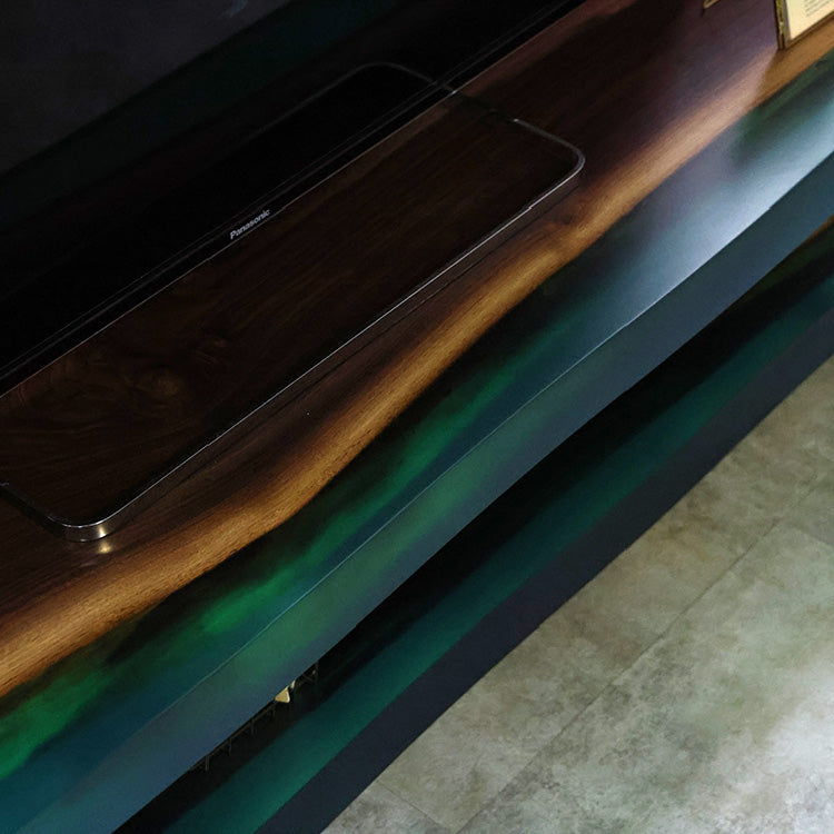 【SOLDOUT】RESIN　ウォールナット　SK-014-6-1+1-1　(W150cm)