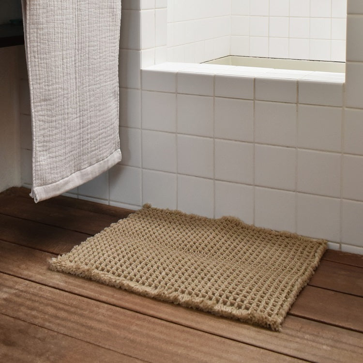 瞬乾ワッフルバスマット